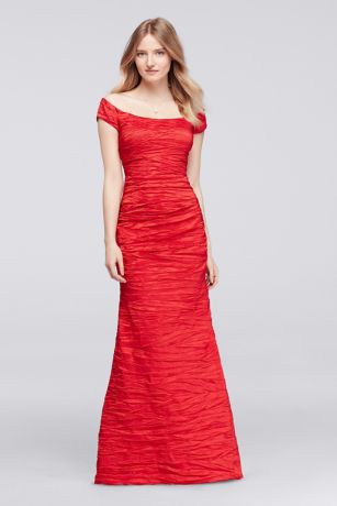 166198 Alex Taffeta Dress